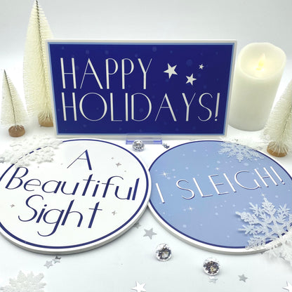 Winter Wonderland Photo Booth Props