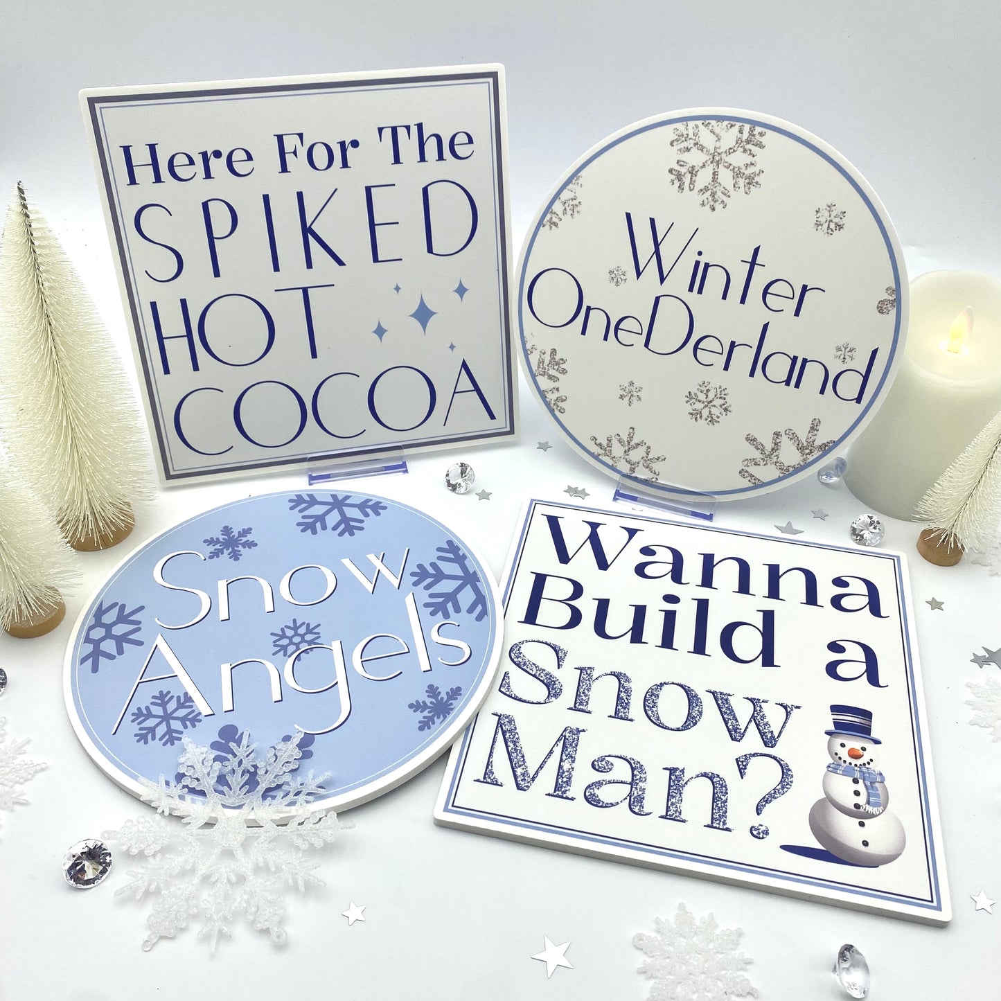 Winter Wonderland Photo Booth Props