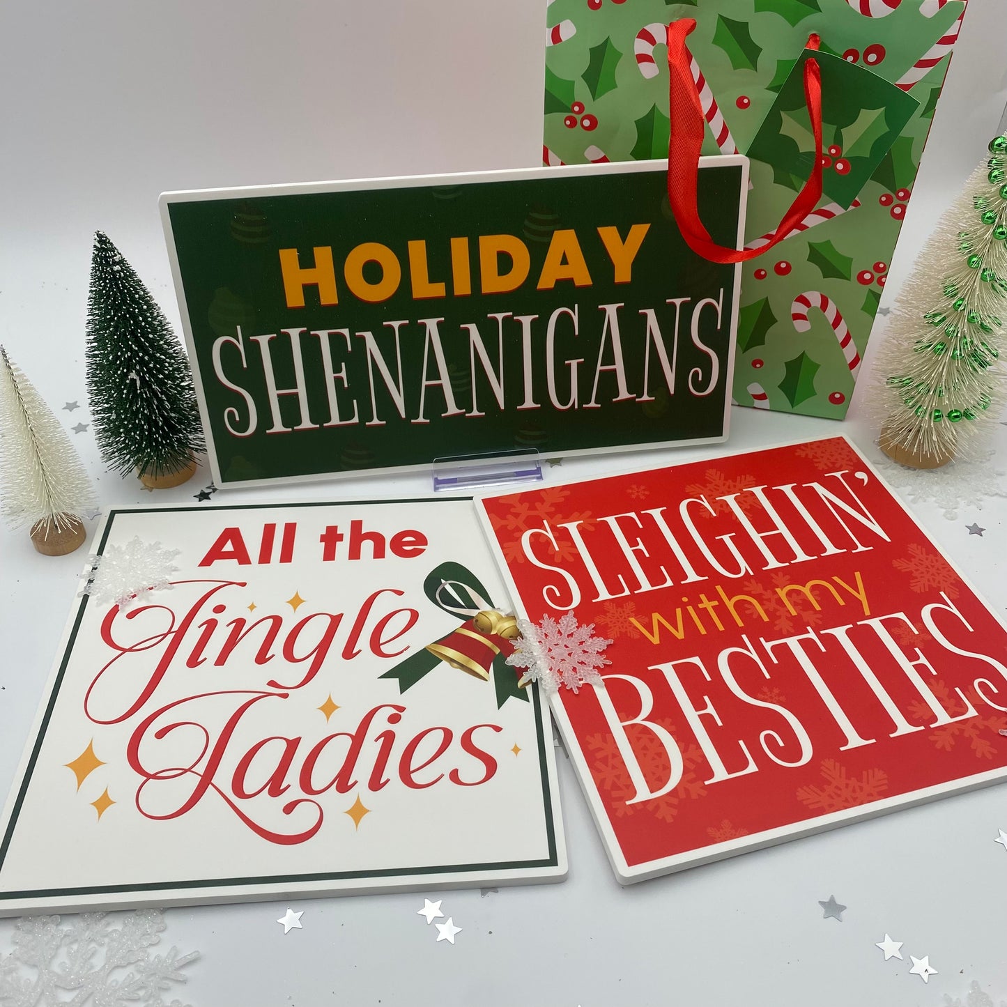 Friendsmas Photo Booth Props