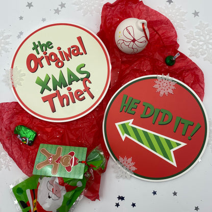 Grinch Inspired Photo Booth Props