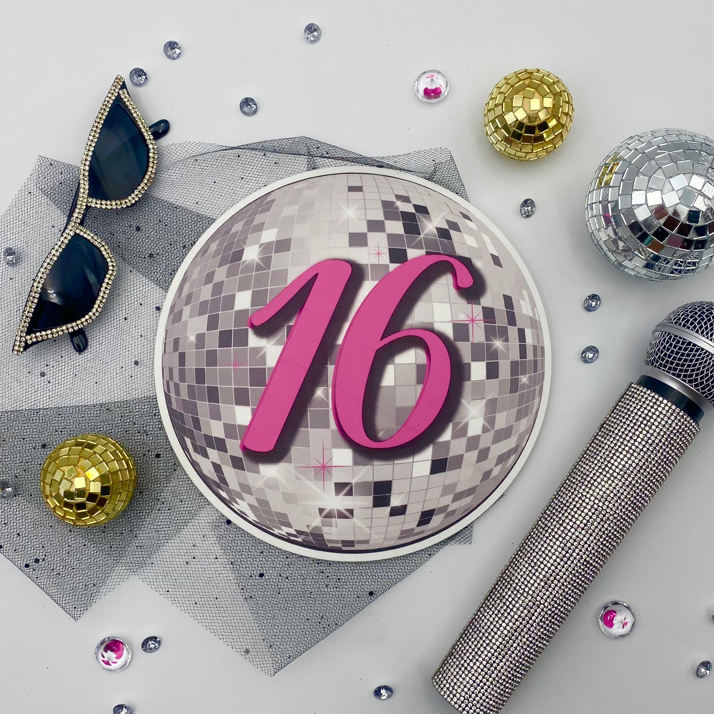 Sweet 16 Photo Booth Props