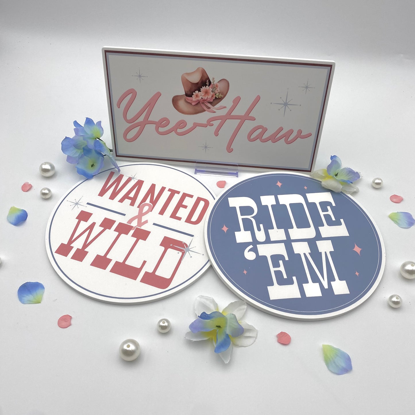 Cowgirl Photo Booth Props