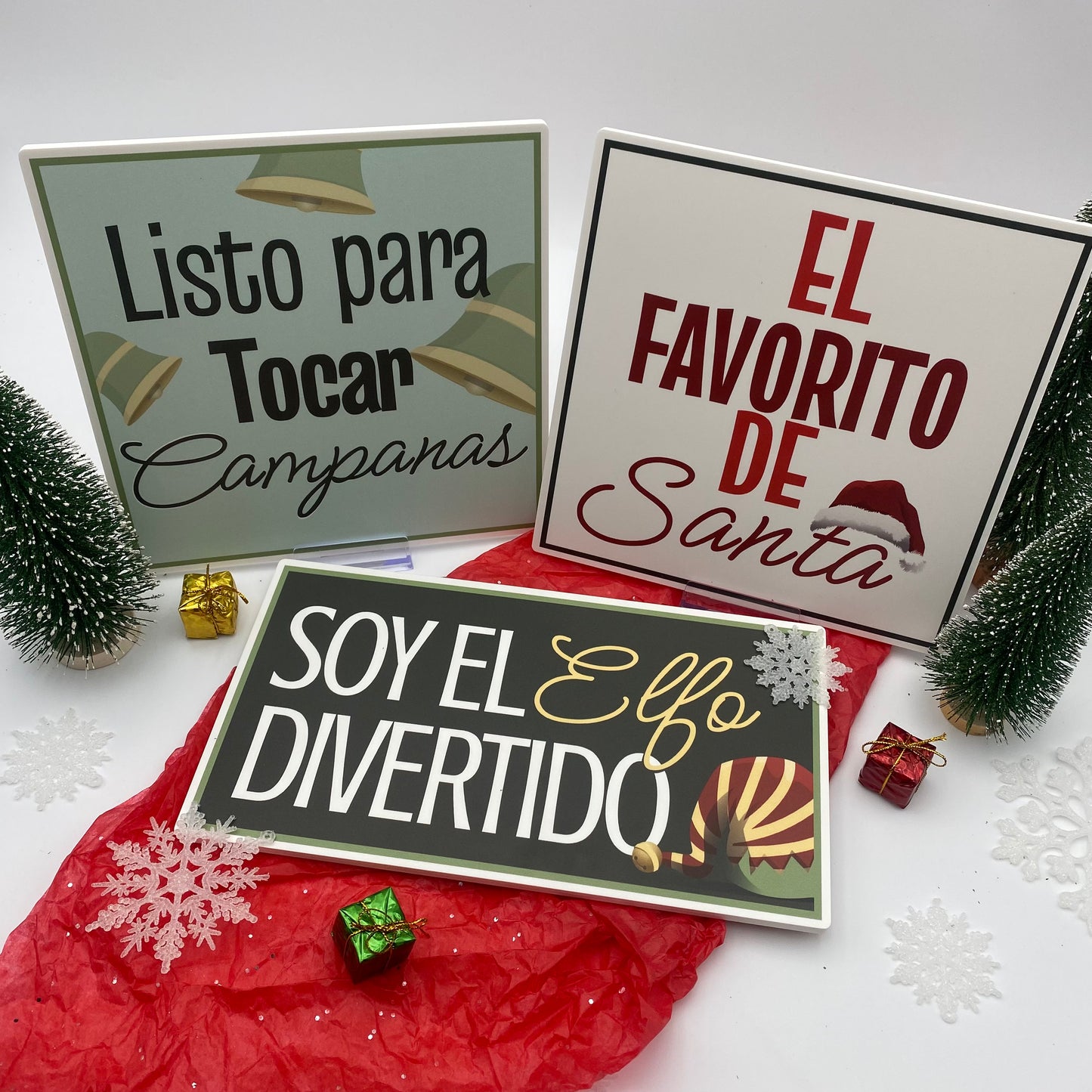 Feliz Navidad Photo Booth Props