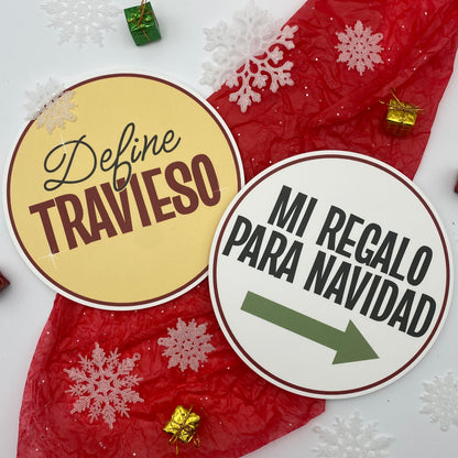 Feliz Navidad Photo Booth Props