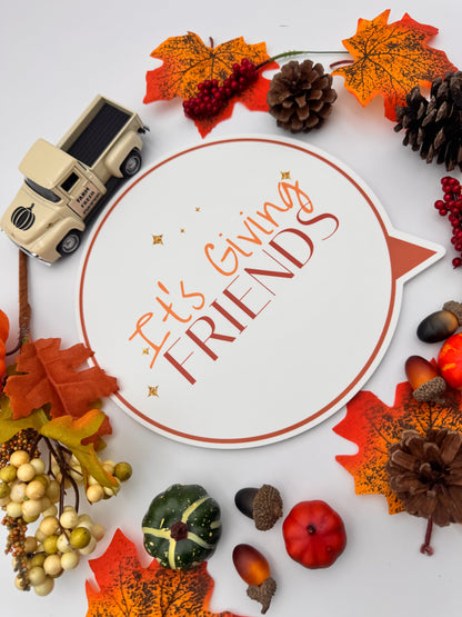 Friendsgiving Photo Booth Props