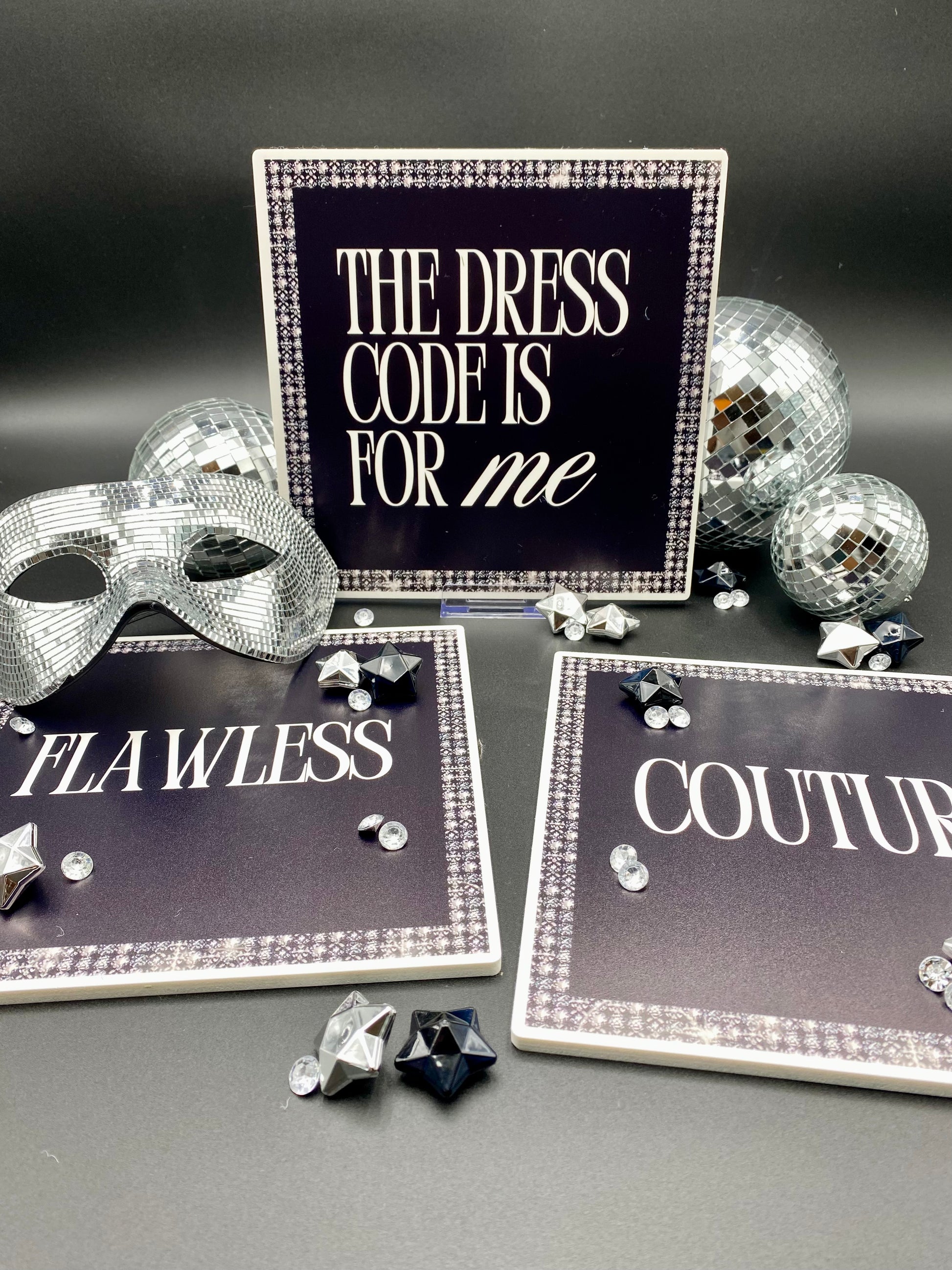 Modern Glam Photo Booth Props | JYS Photo Props Modern Glam Photo Booth Props | JYS Photo Props