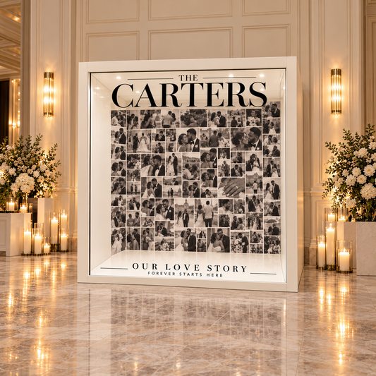 Custom Magazine Photo Booth Back Wall Vinyl