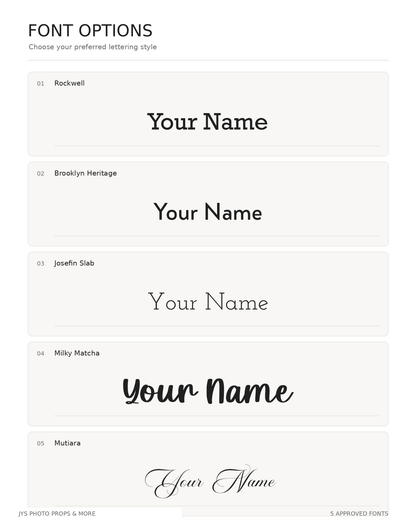 Acrylic Name Badge with Raised 3D Lettering