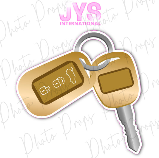 P1202: GOLD KEYS Props Set