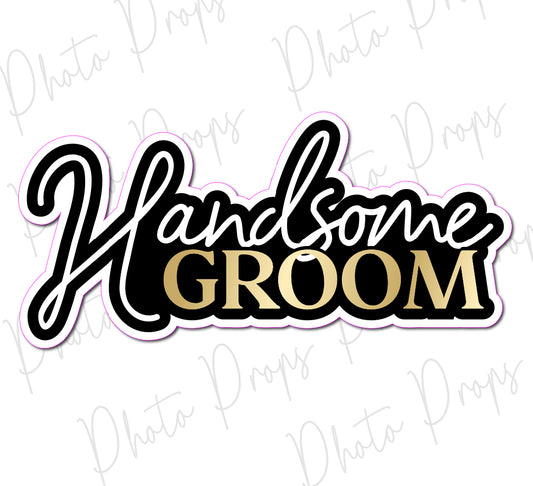 SINGLE PROP: HANDSOME GROOM