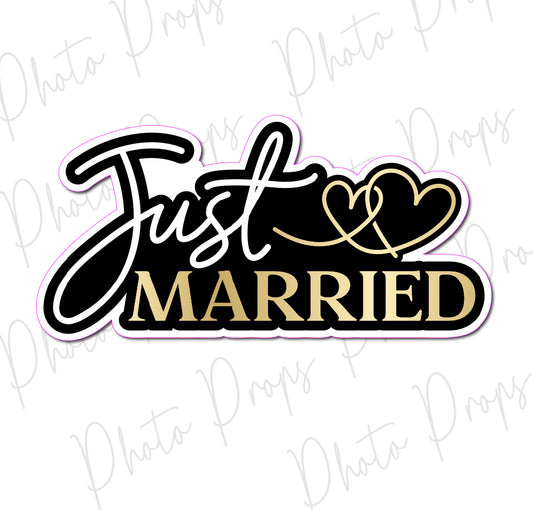 SINGLE PROP: JUST MARRIED