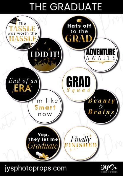 The Graduate Photo Props