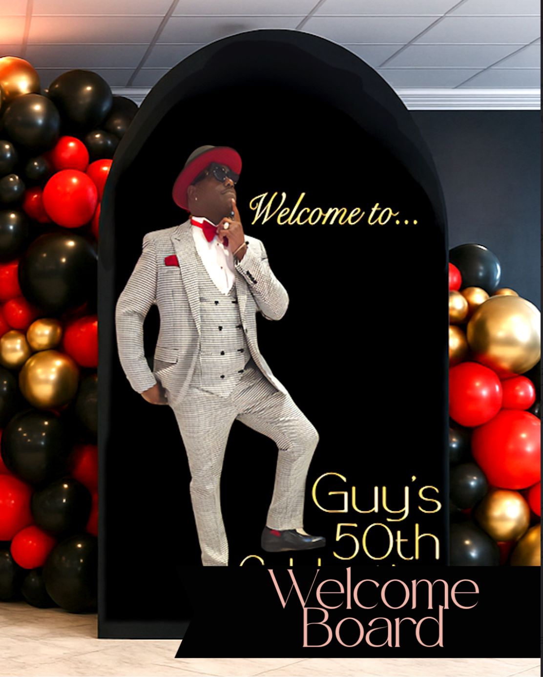 Custom Welcome Board