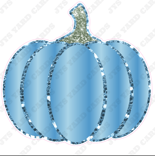 BABY BLUE GLITTER PUMPKIN - JYS Photo Props