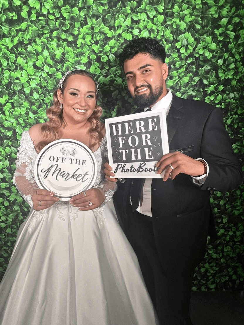 Black & White Wedding Photo Booth Props - JYS Photo Props