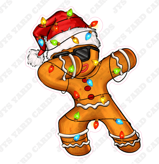 DABBING GINGERBREAD MAN - JYS Photo Props