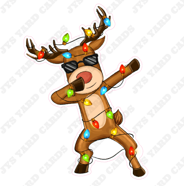 DABBING REINDEER - JYS Photo Props