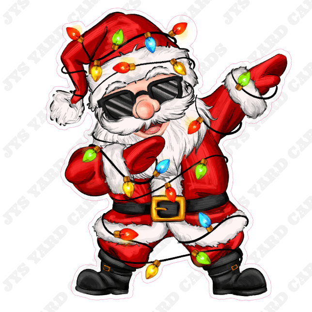 DABBING SANTA - JYS Photo Props