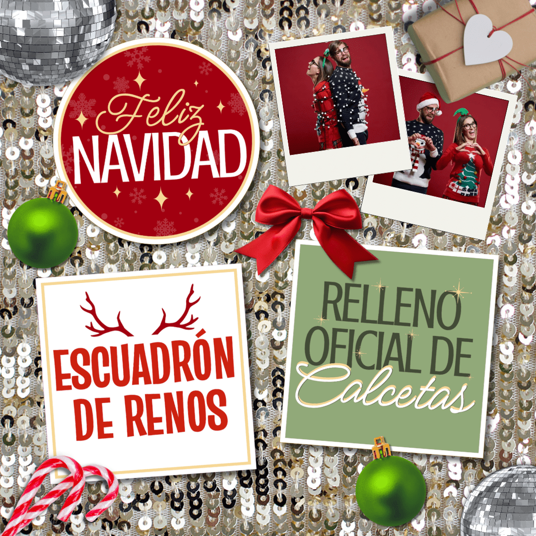 Feliz Navidad Photo Booth Props - JYS Photo Props