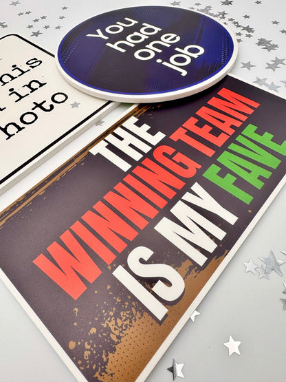 Football Themed✨2nd Edition - JYS Photo Props