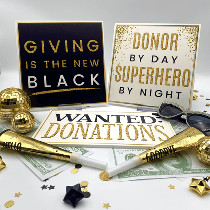 Fundraiser Photo Booth Props - JYS Photo Props