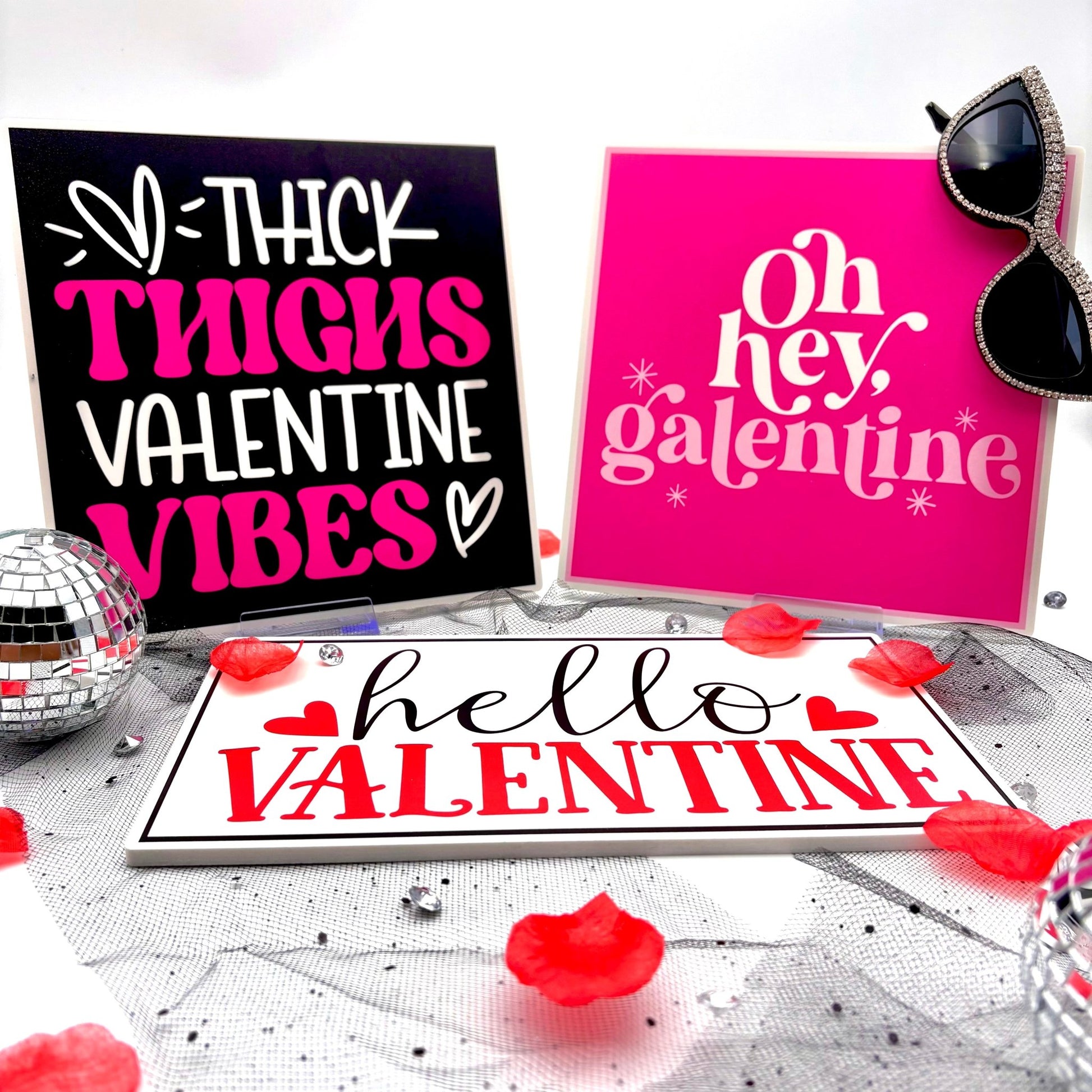 GALENTINE'S DAY PHOTO BOOTH PROP SET - JYS Photo Props