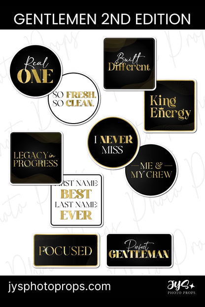 Gentlemen✨2nd Edition - JYS Photo Props