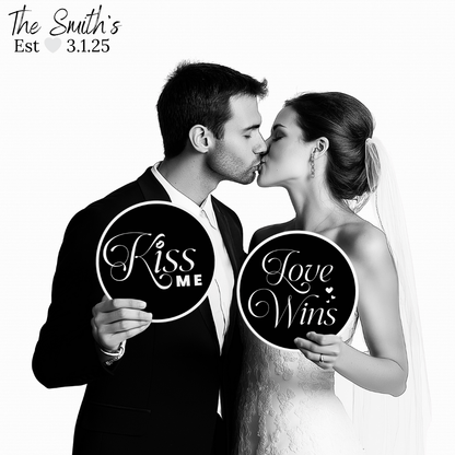 Glam Wedding Photo Booth Props - JYS Photo Props