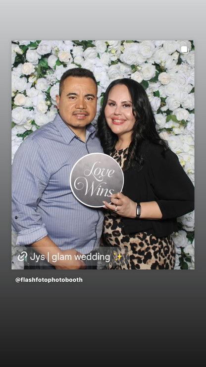 Glam Wedding Photo Booth Props - JYS Photo Props