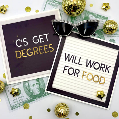 Grad Letterboard Set - JYS Photo Props