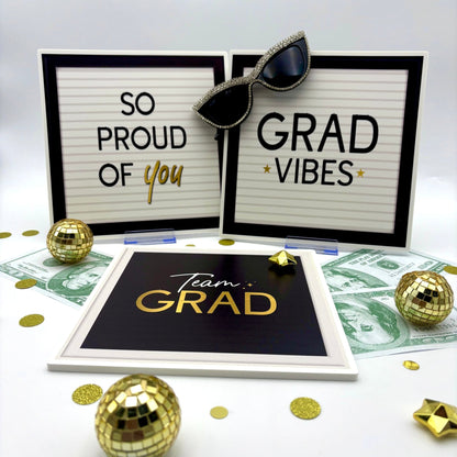 Grad Letterboard Set - JYS Photo Props