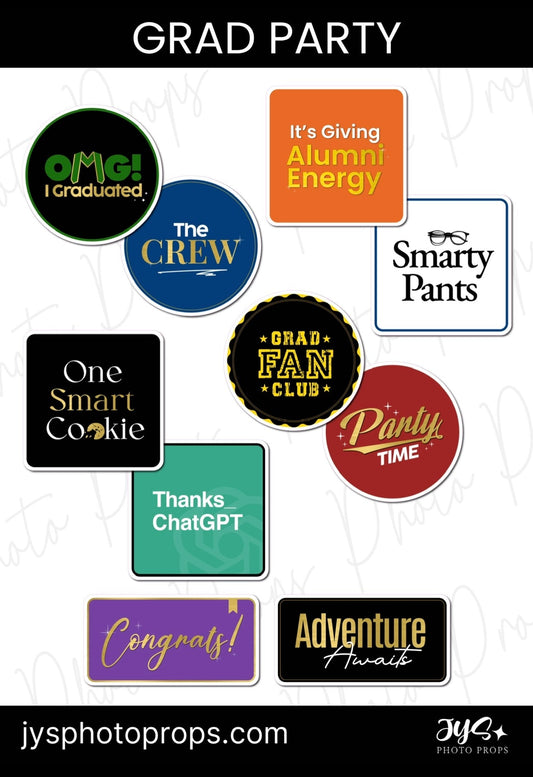 Grad Party Set - JYS Photo Props