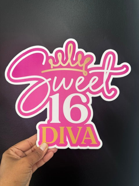 SINGLE PROP: SWEET 16 DIVA