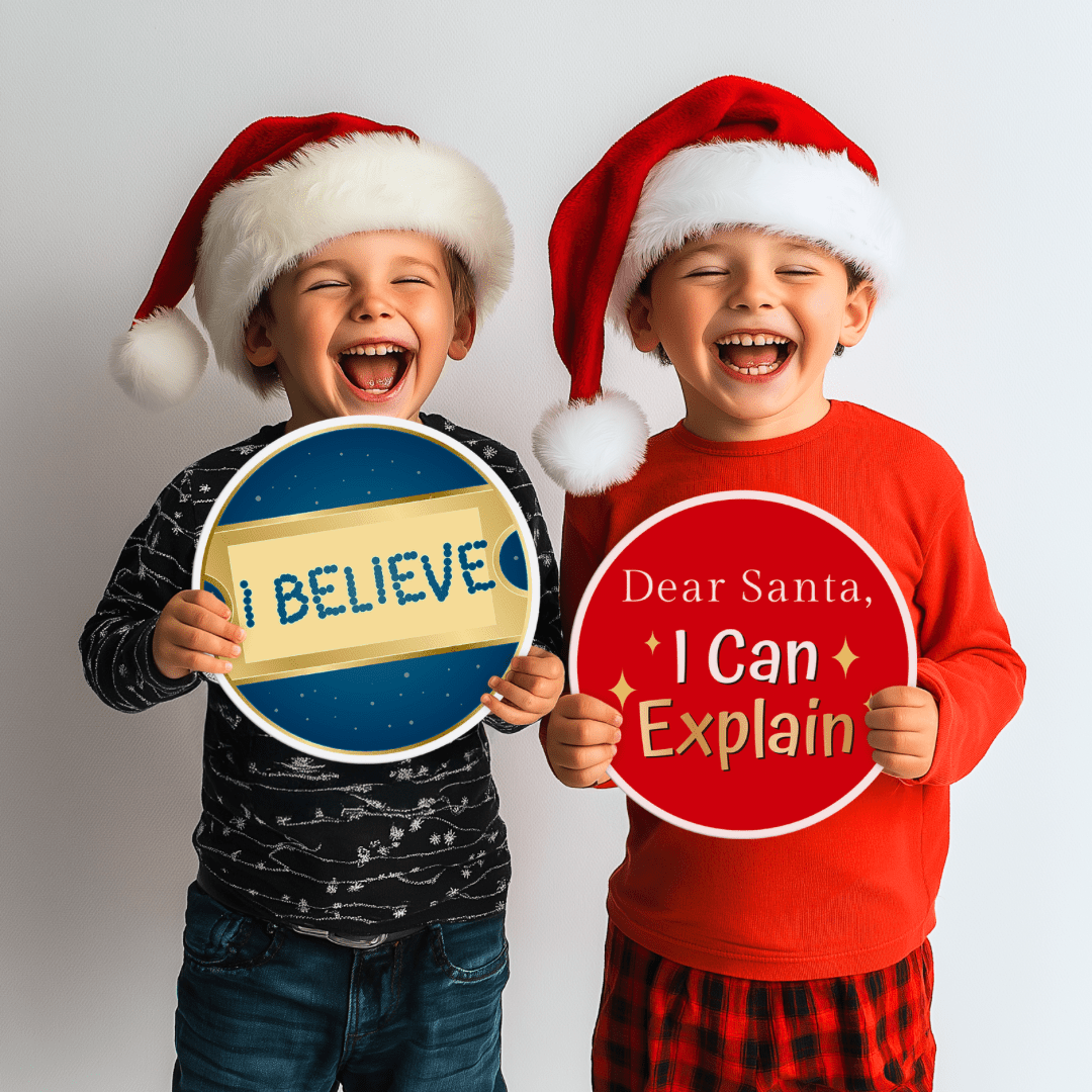 Kids Christmas Photo Booth Props - JYS Photo Props