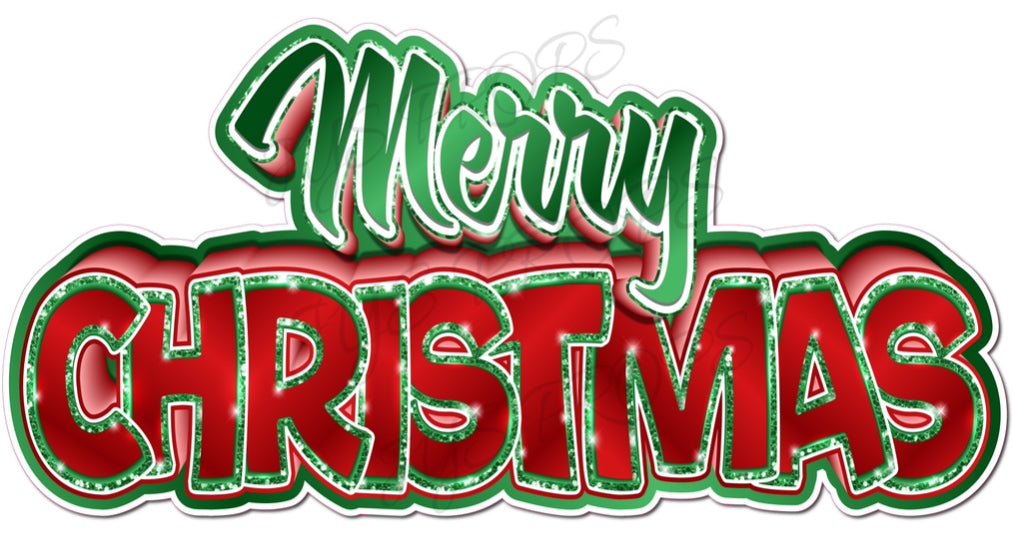 MERRY CHRISTMAS - JYS Photo Props