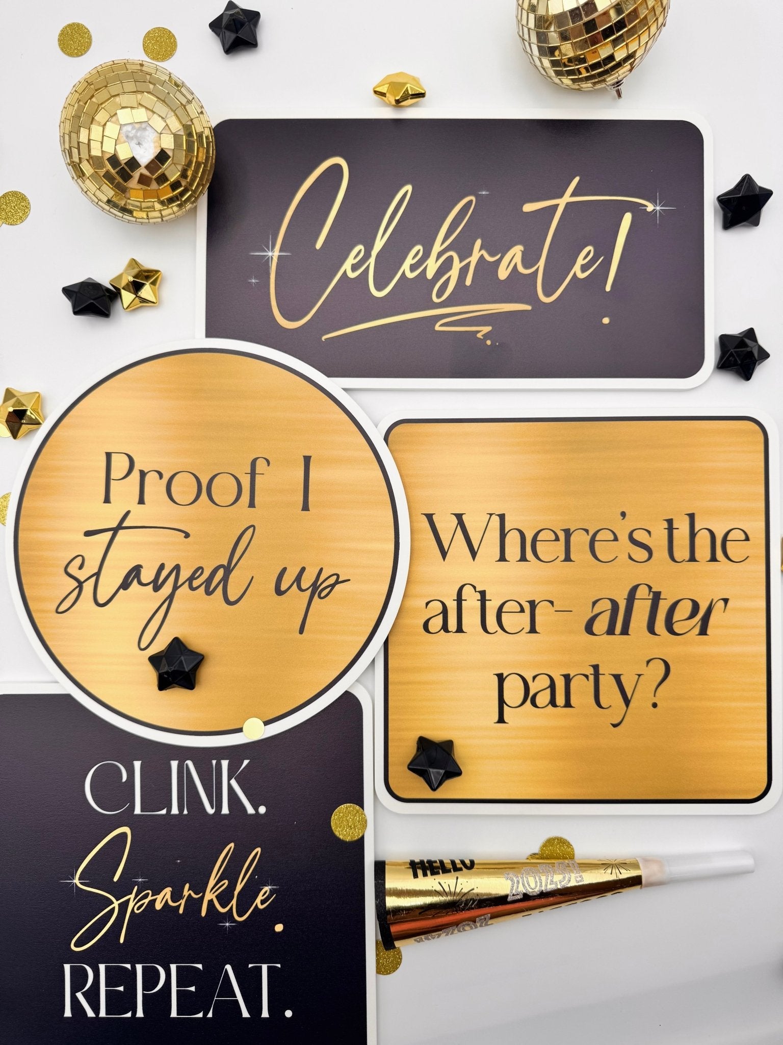 New Year Photo Booth Props - JYS Photo Props