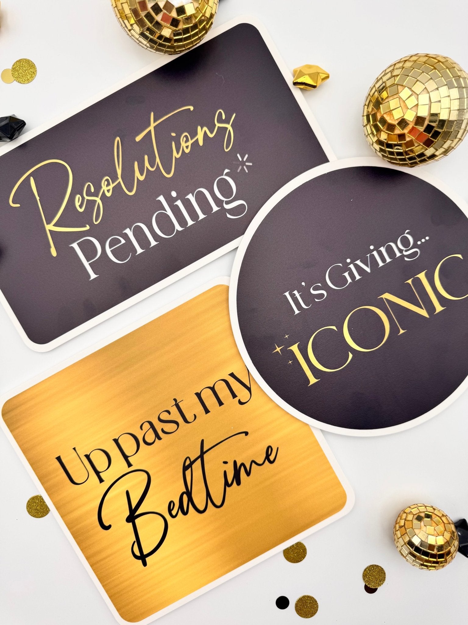 New Year Photo Booth Props - JYS Photo Props