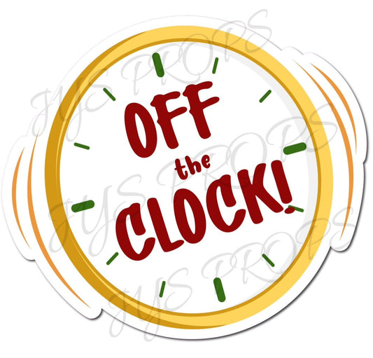 OFF THE CLOCK! - JYS Photo Props