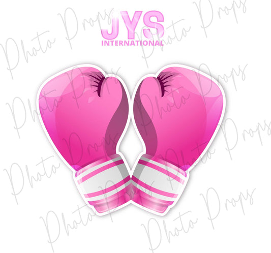 P1375: PINK BOXING GLOVES - JYS Photo Props