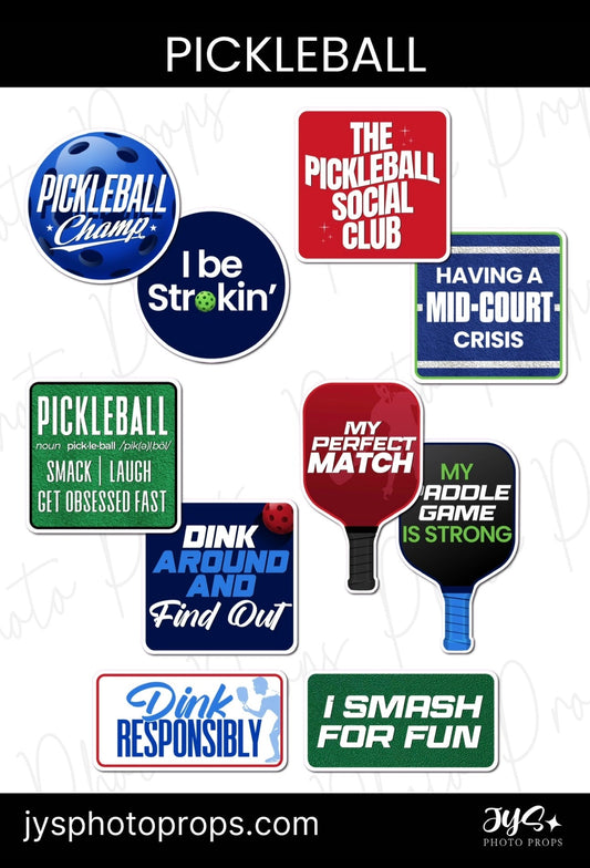 Pickleball Theme - JYS Photo Props