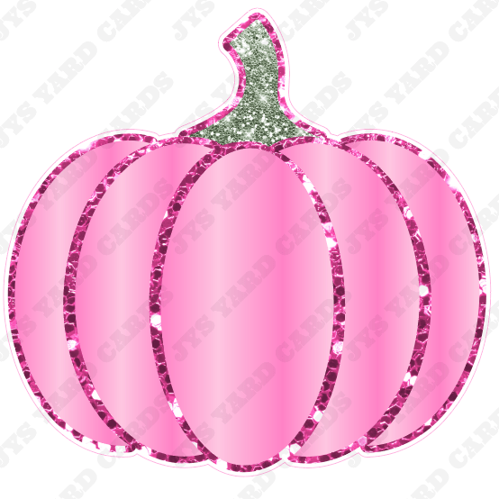 PINK PUMPKIN W/ PINK GLITTER - JYS Photo Props