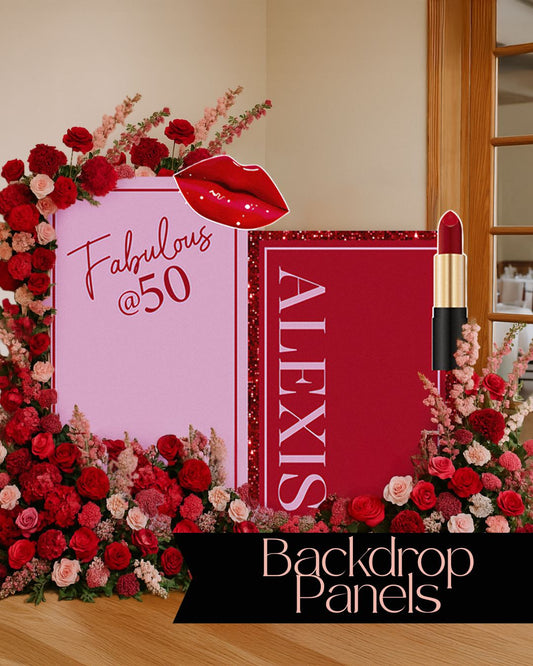 Custom Backdrop Panels