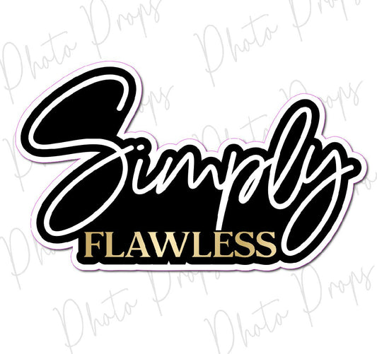 SINGLE PROP: SIMPLY FLAWLESS - JYS Photo Props