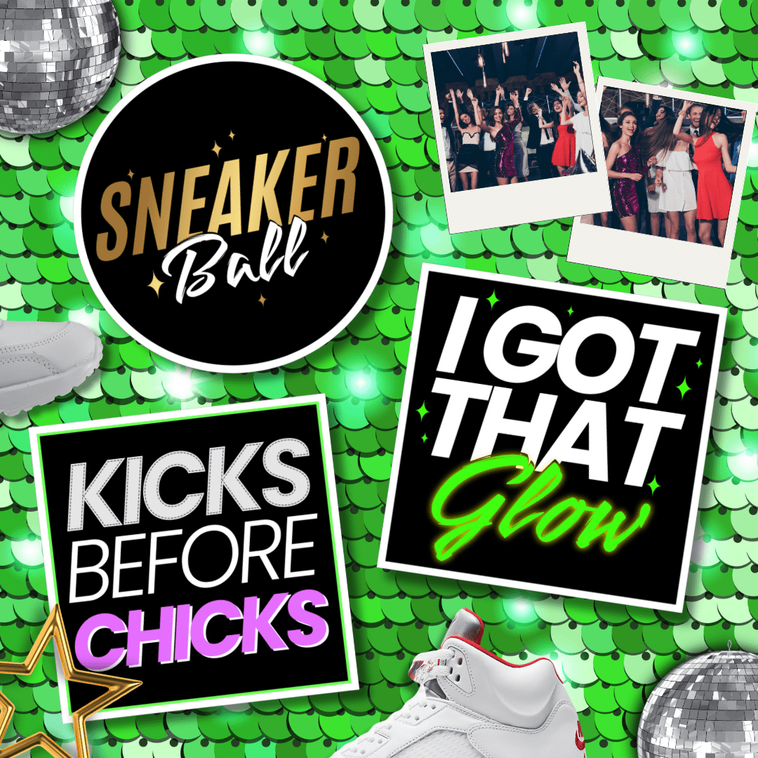 Sneaker Ball Photo Booth Props - JYS Photo Props