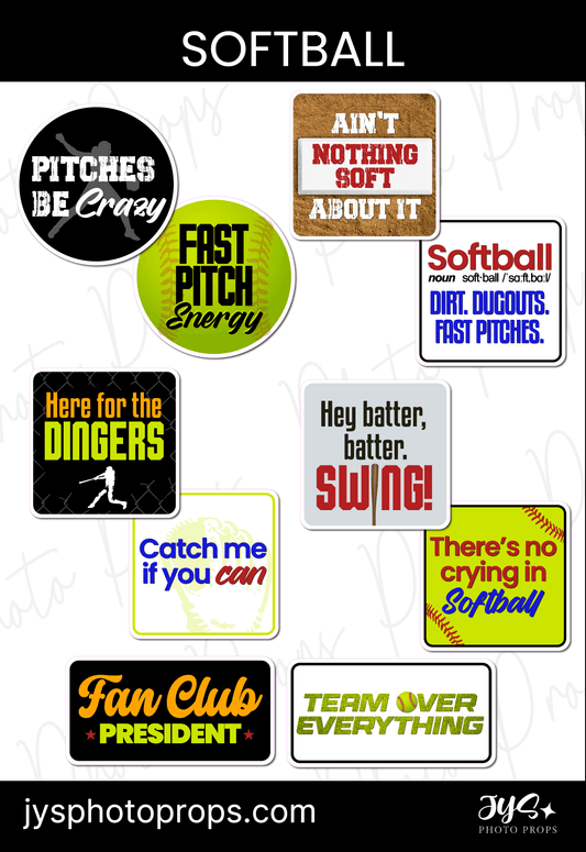Softball Theme✨ New - JYS Photo Props