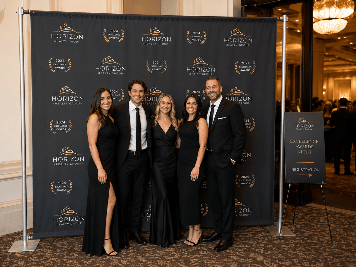 Step and Repeat Backdrop - JYS Sign & Print Co