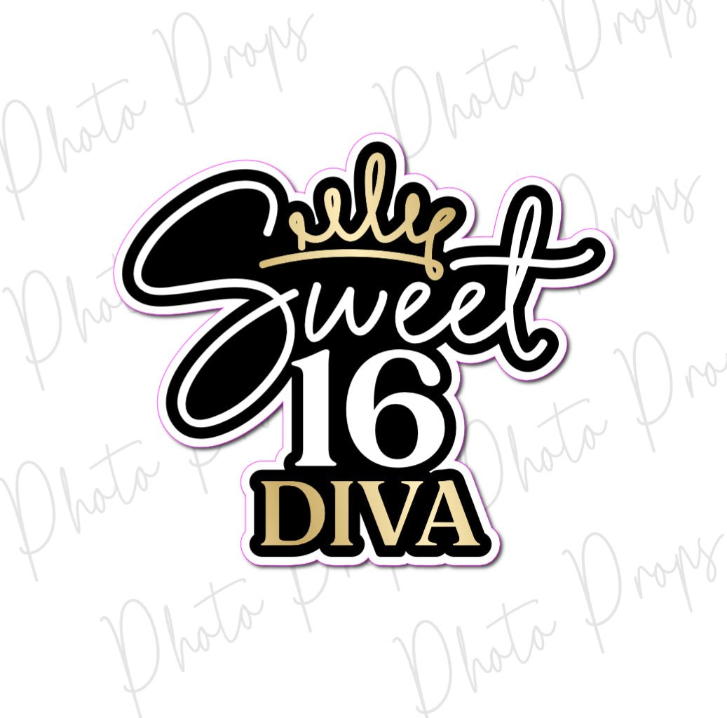 SINGLE PROP: SWEET 16 DIVA - JYS Photo Props