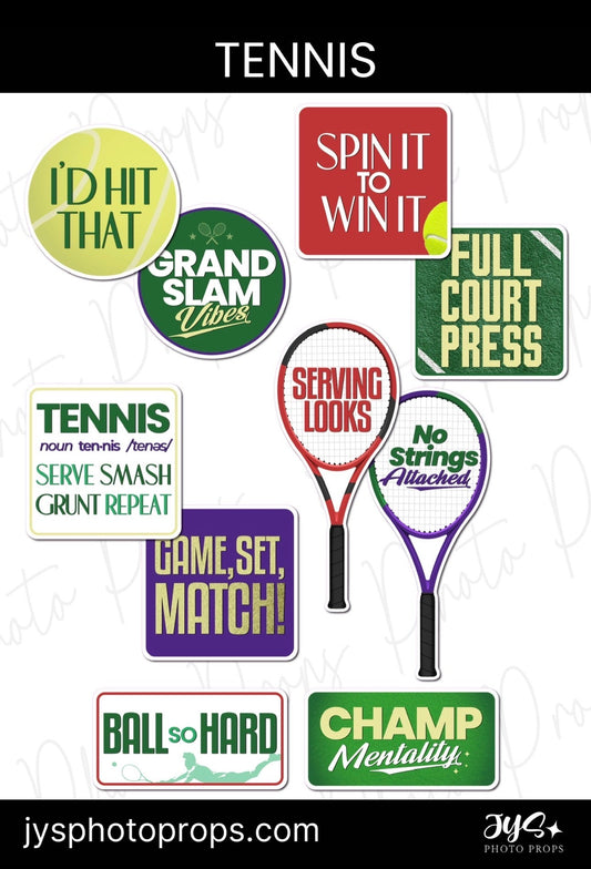 Tennis Theme - JYS Photo Props