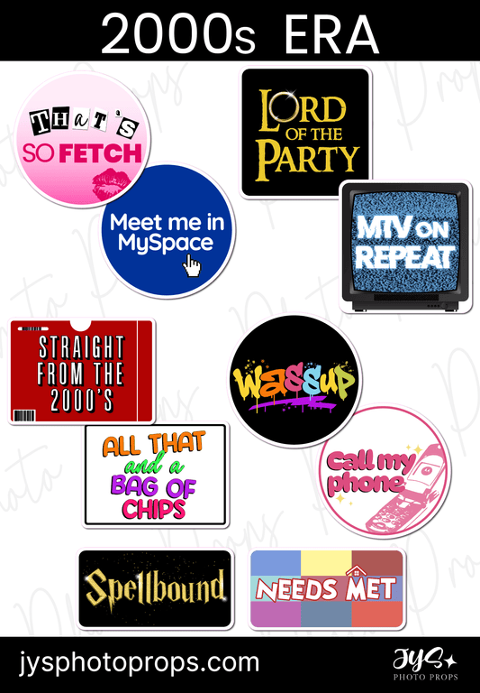 The 2000s Era✨New - JYS Photo Props