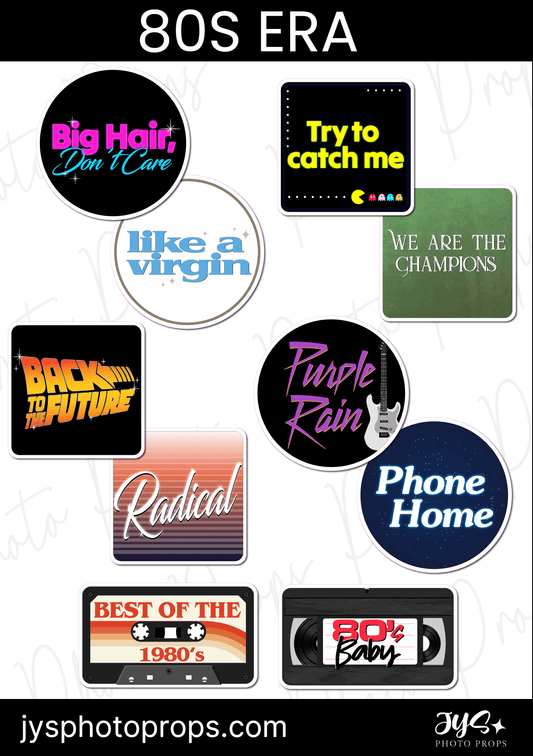 The 80s Era - JYS Photo Props